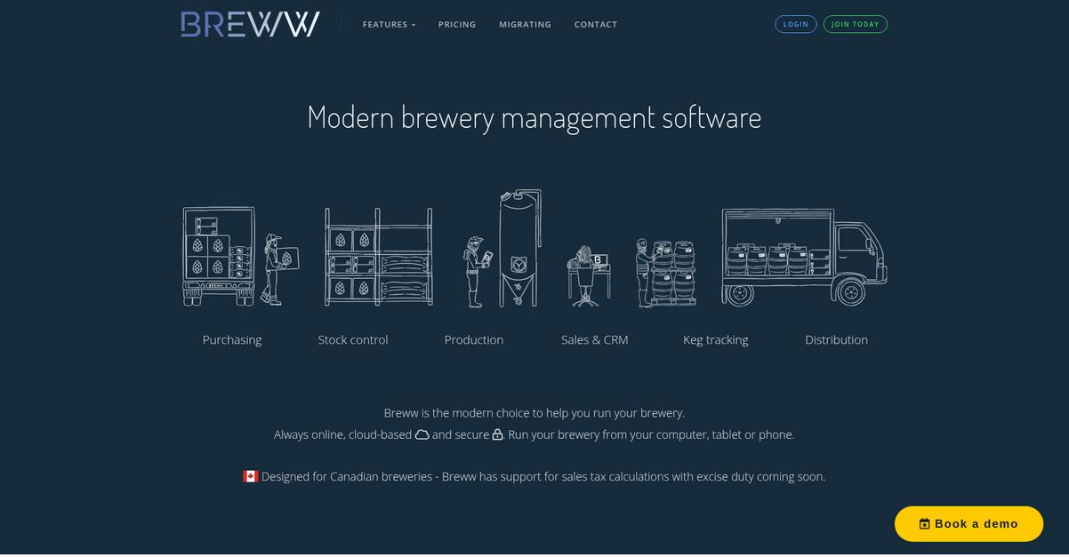 Breww Homepage