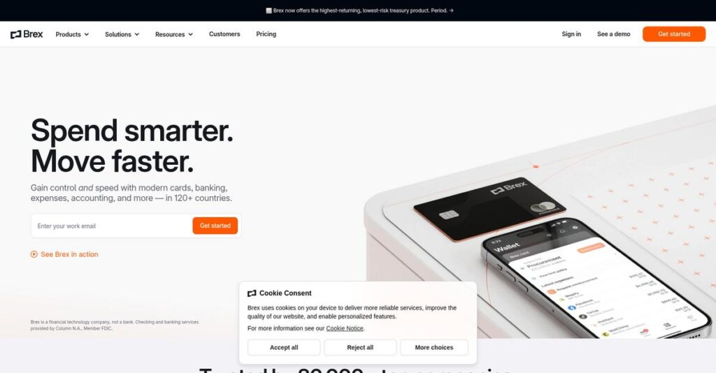 Brex Homepage