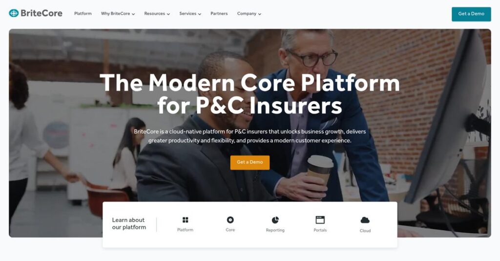 BriteCore Homepage