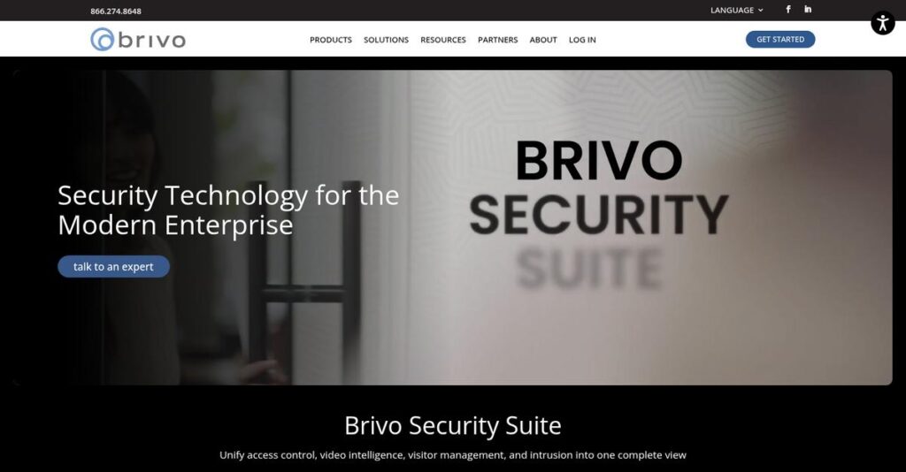 Brivo Homepage