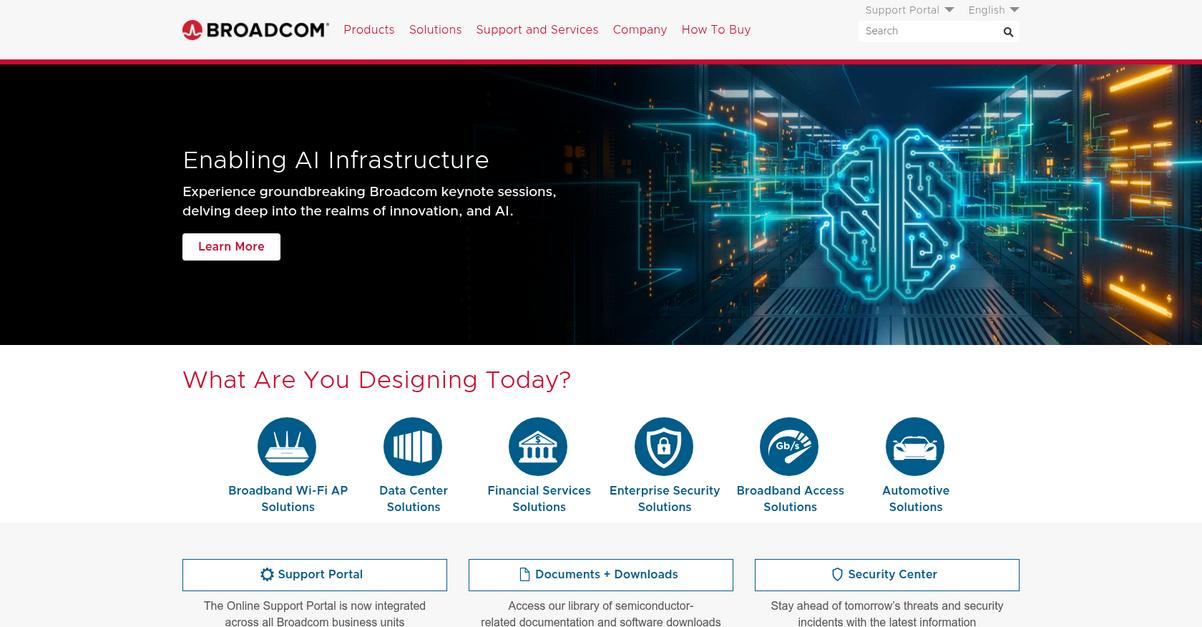 Broadcom Homepage