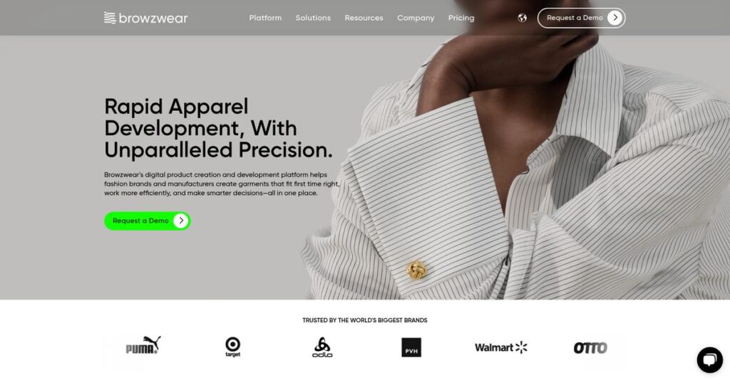 Browzwear Homepage
