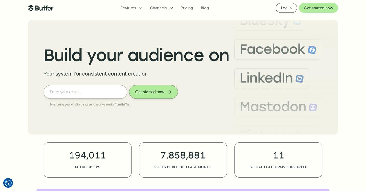 Buffer Homepage
