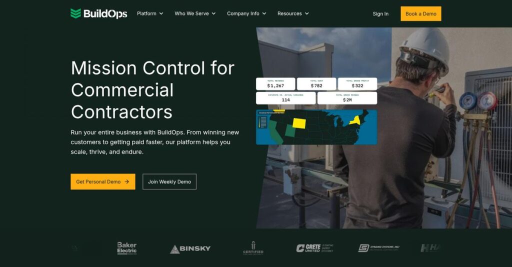 BuildOps Homepage
