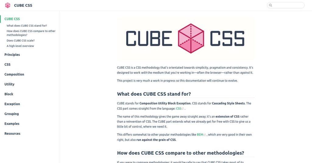 CUBE Homepage 1
