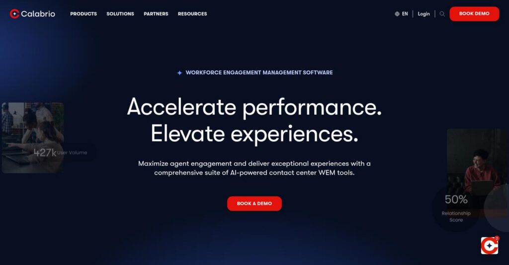 Calabrio Homepage
