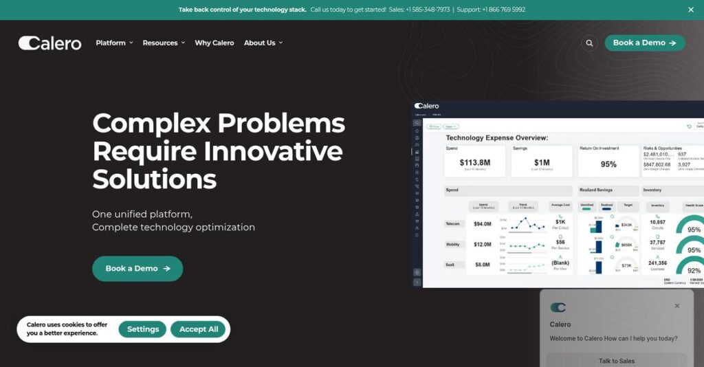 Calero Homepage
