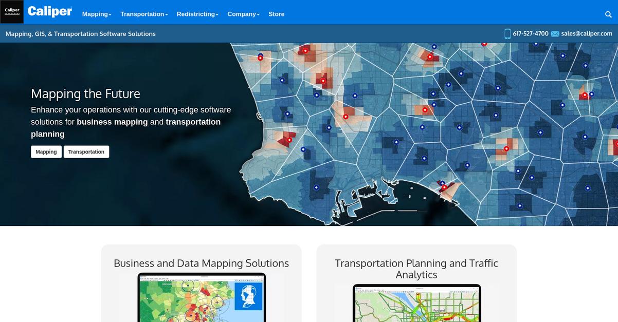 Caliper Homepage