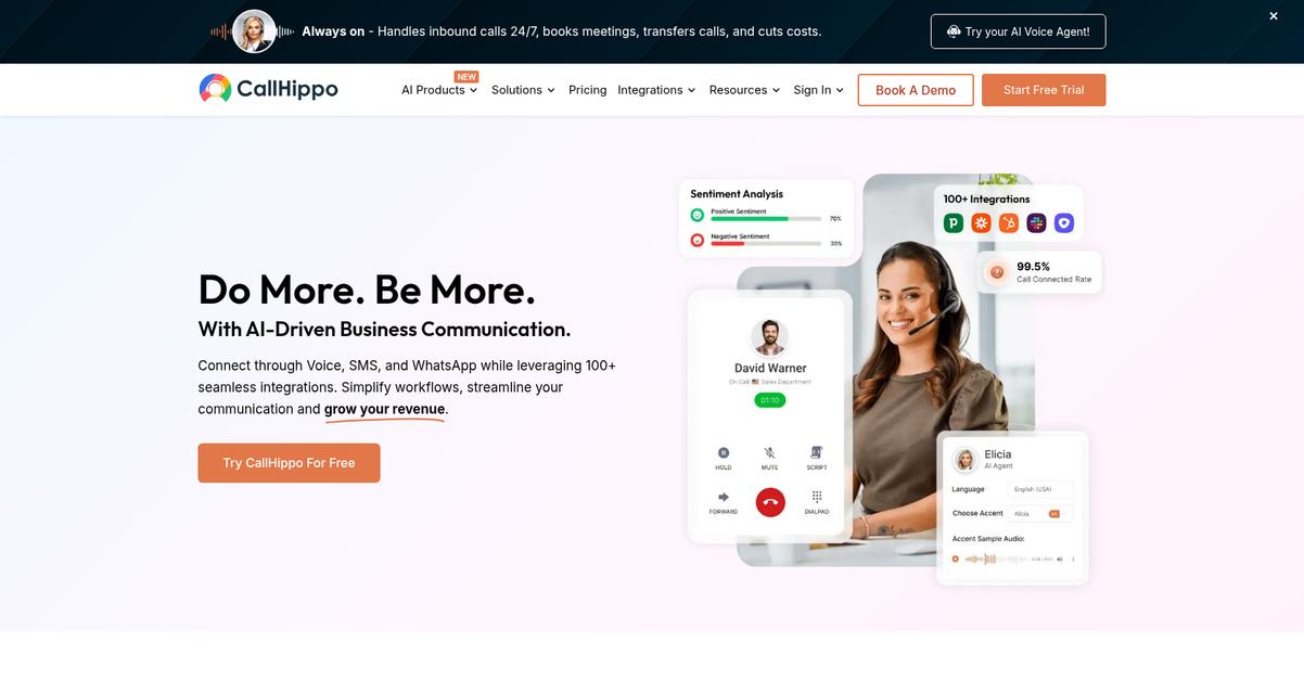 Call Hippo Homepage