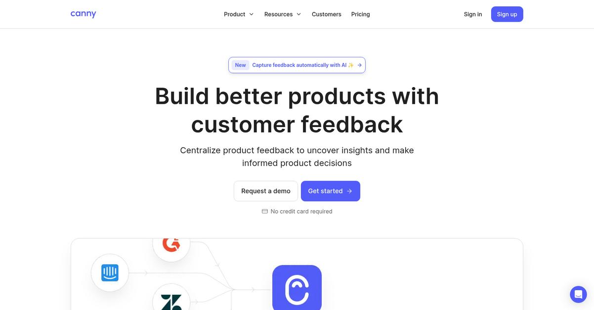 Canny Homepage