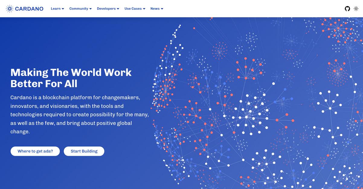 Cardano Homepage