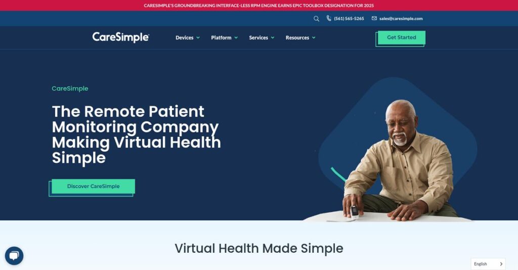 CareSimple Homepage
