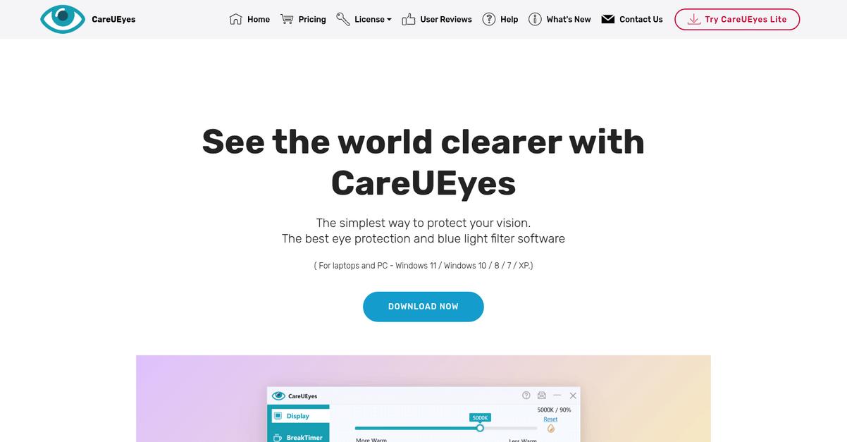 Care Ueyes Homepage