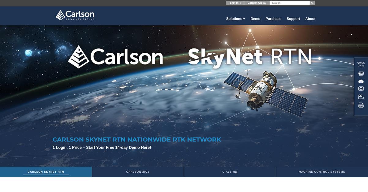 Carlson Software Homepage