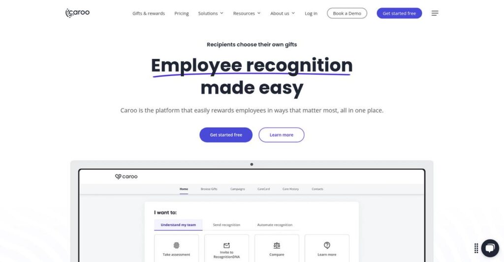 Caroo Homepage