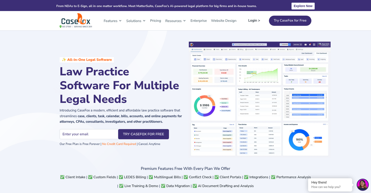 Case Fox Homepage