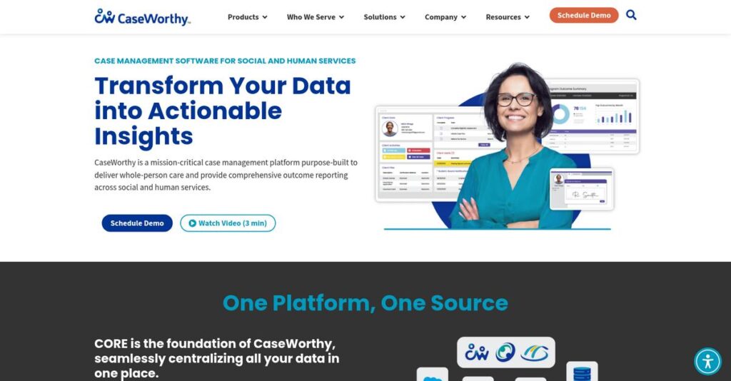 CaseWorthy Homepage
