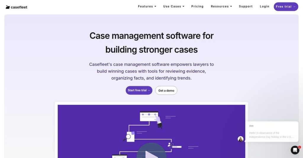 Casefleet Homepage