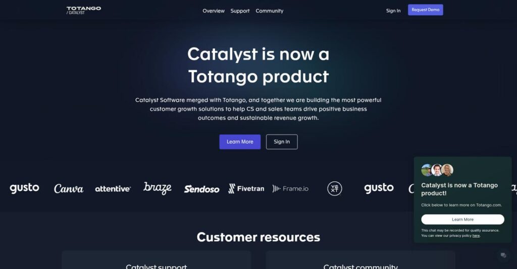 Catalyst Homepage