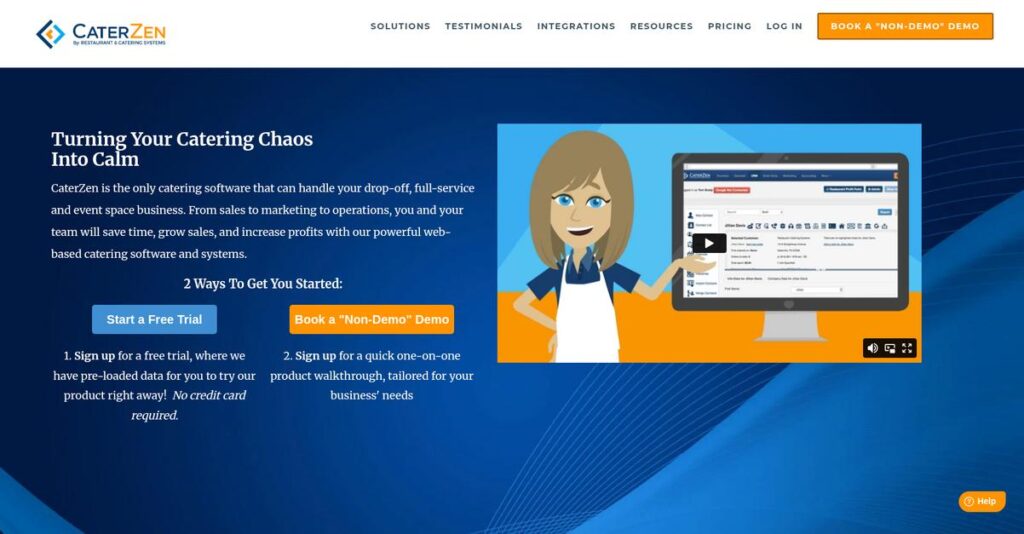 CaterZen Homepage