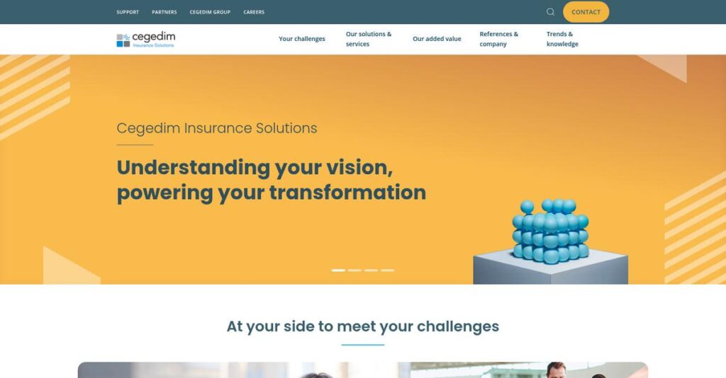 Cegedim Insurance Homepage