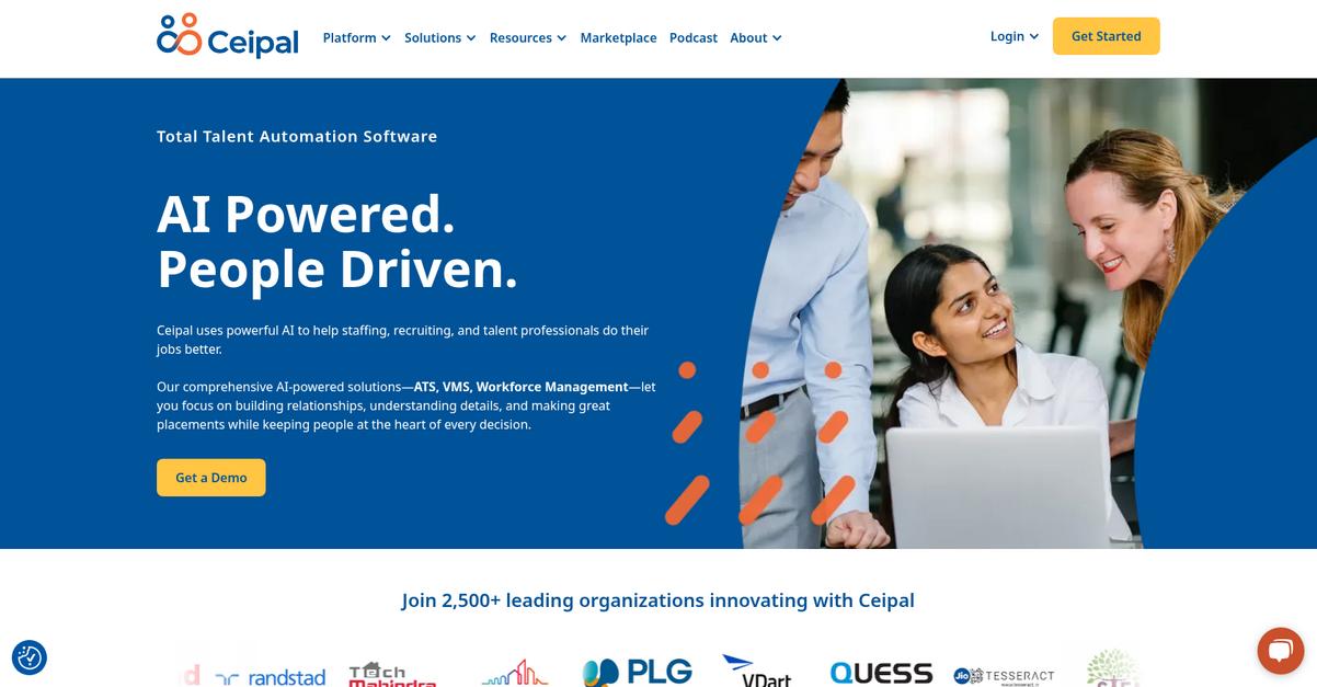 Ceipal Homepage