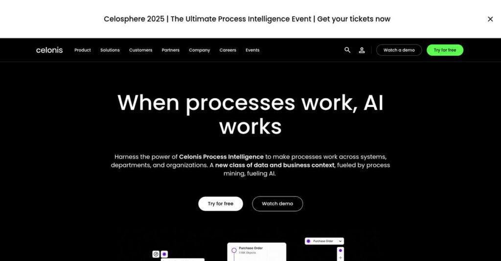 Celonis Homepage