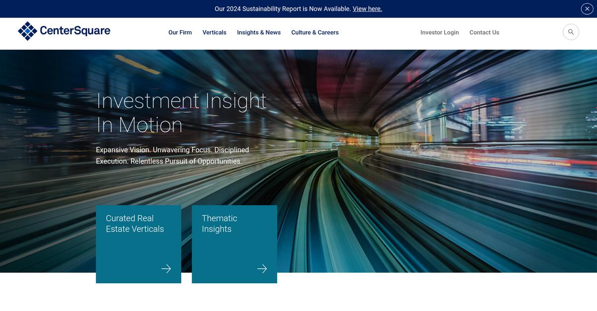Center Square Homepage