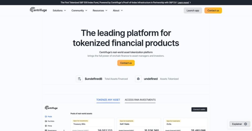 Centrifuge Homepage