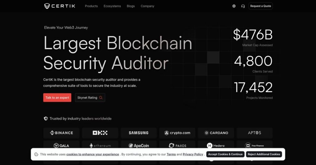 CertiK Homepage