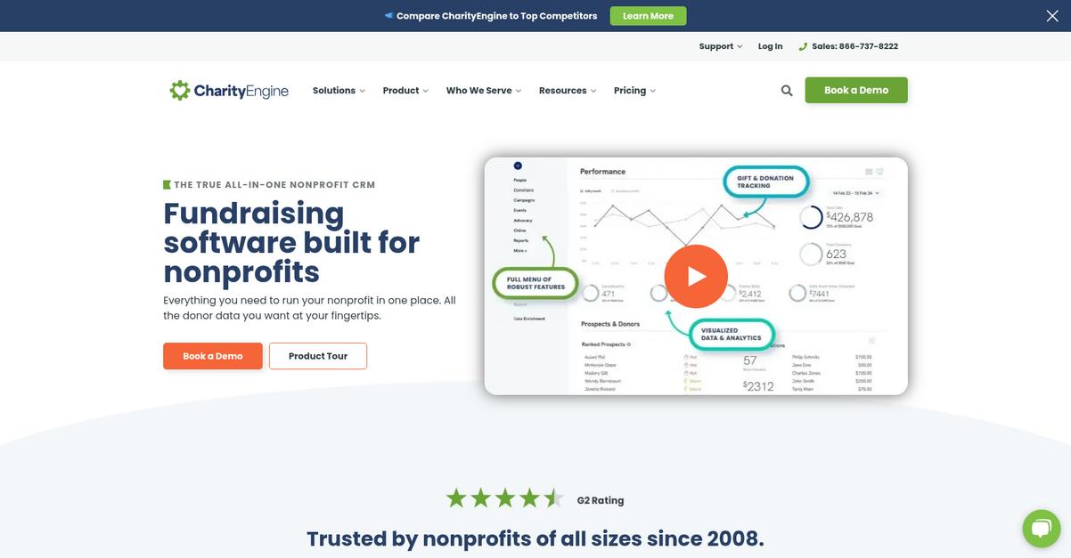Charity Engine Homepage