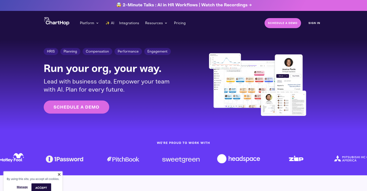 Chart Hop Homepage