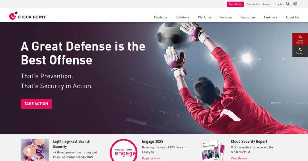Check Point Software Homepage