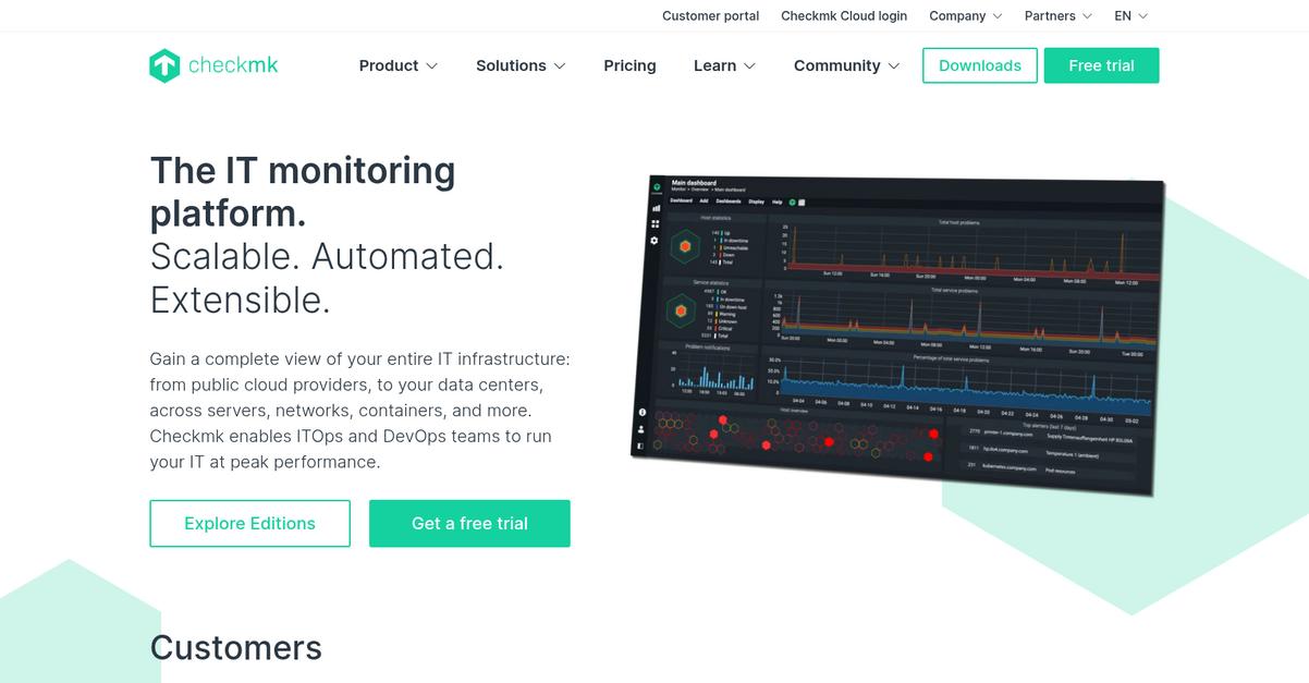 Checkmk Homepage