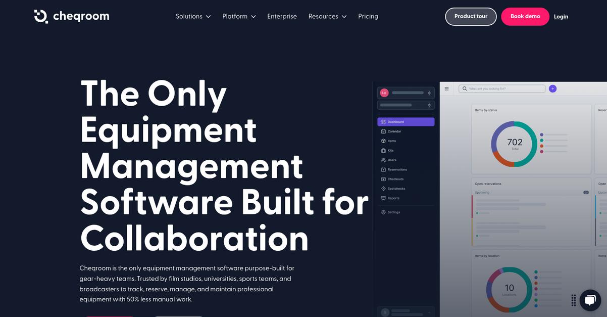 Cheqroom Homepage