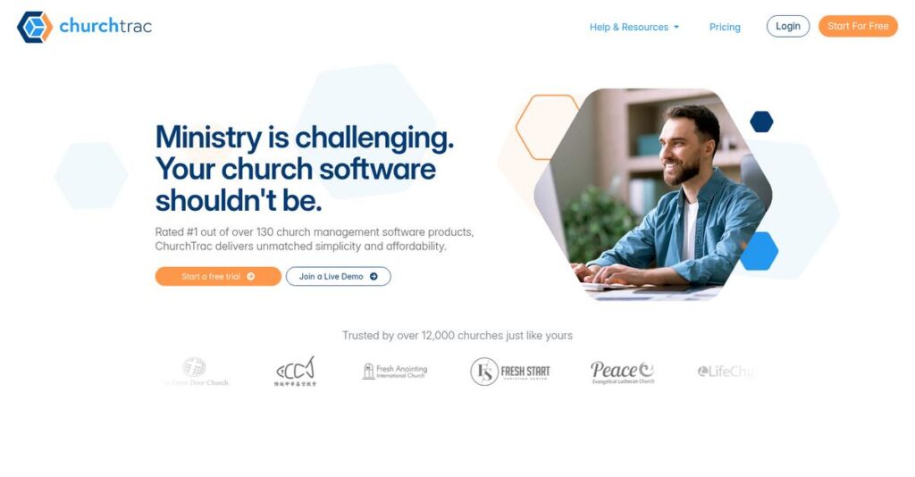 ChurchTrac Homepage