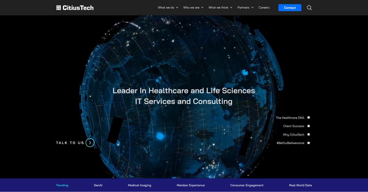 Citius Tech Homepage