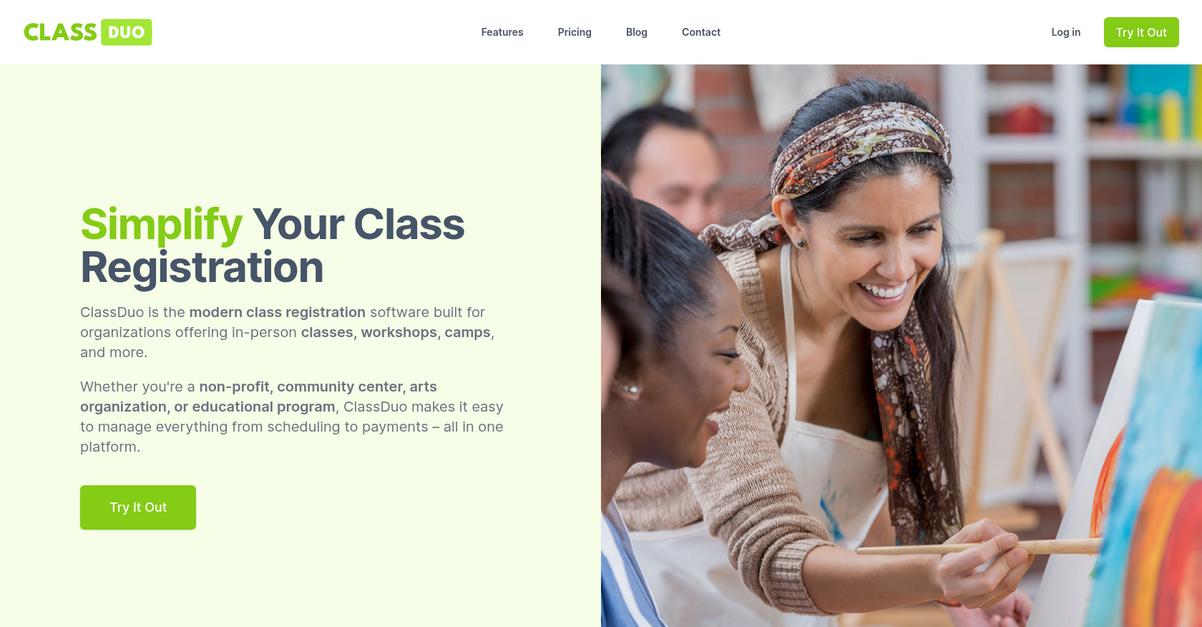 Class Duo Homepage