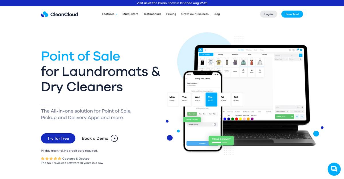 Clean Cloud Homepage