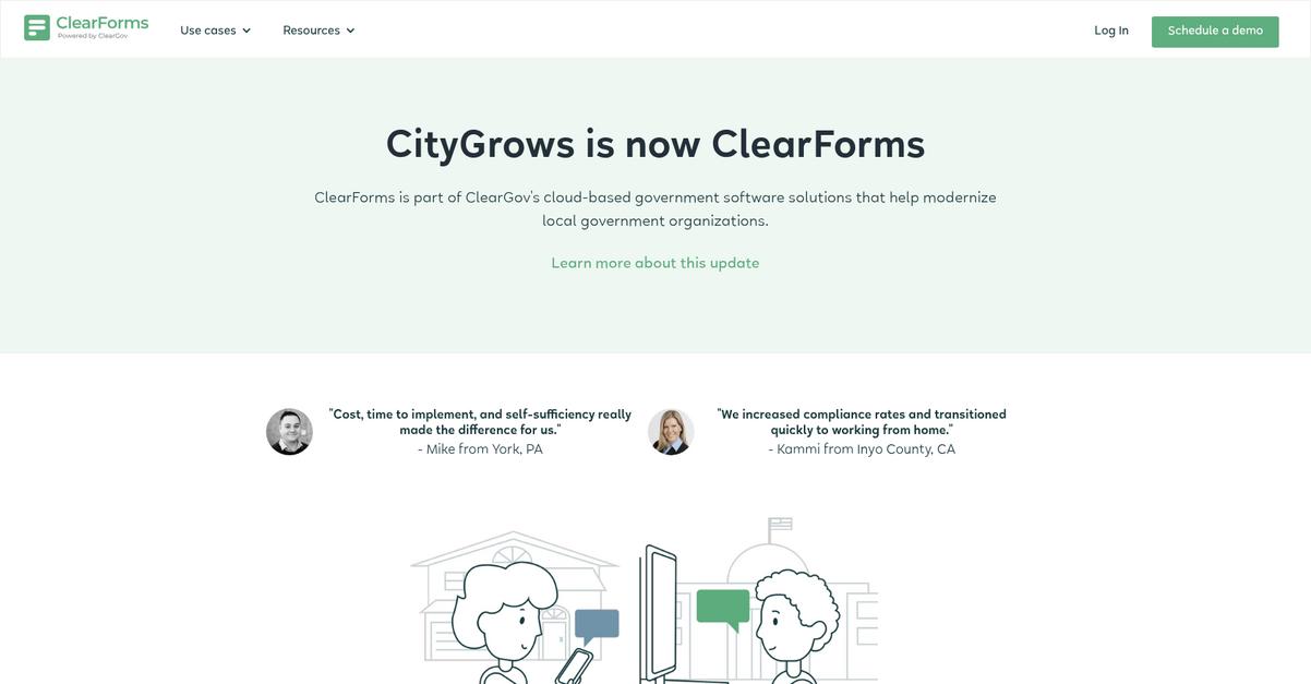 Clear Forms Homepage
