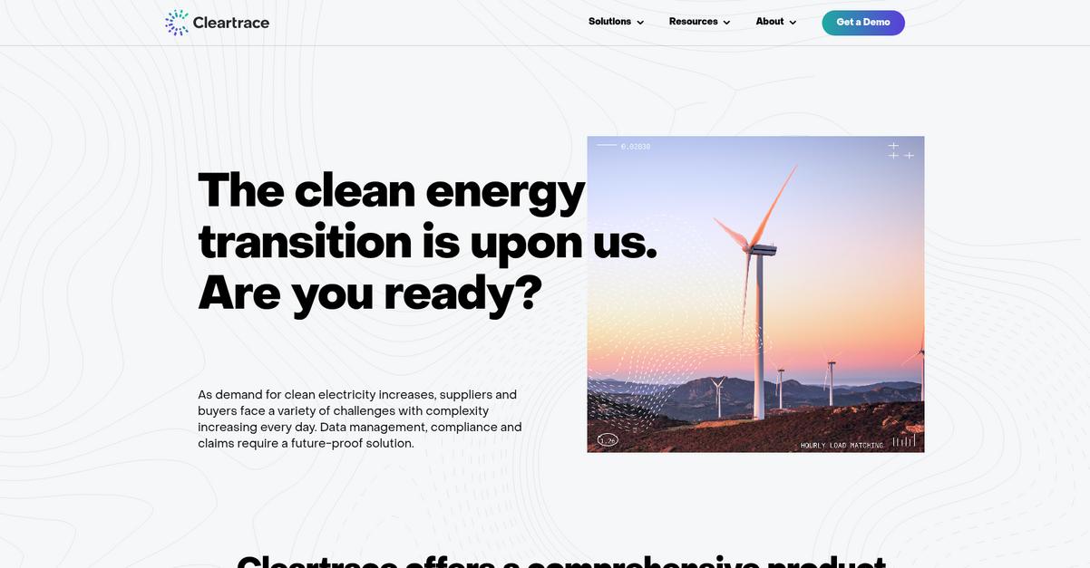 Clear Trace Homepage