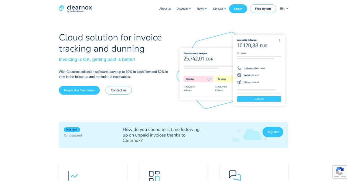 Clearnox Homepage