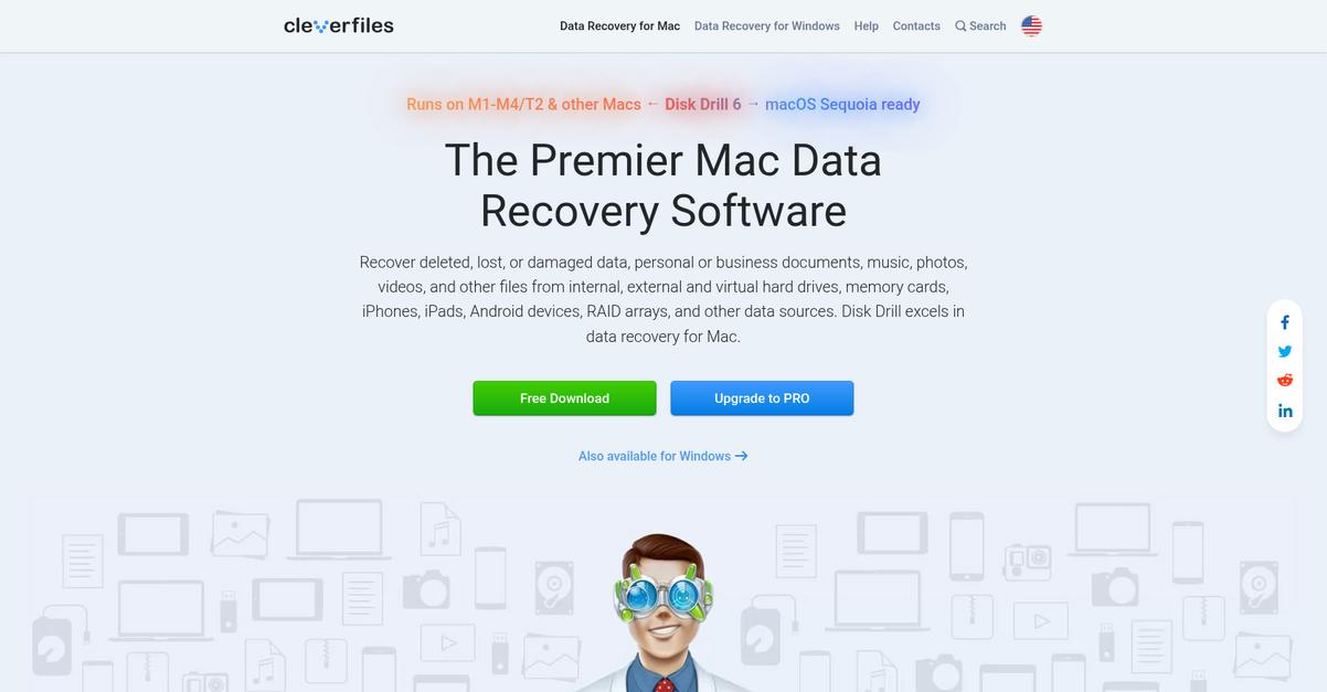 Clever Files Homepage