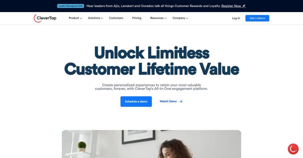 CleverTap Homepage