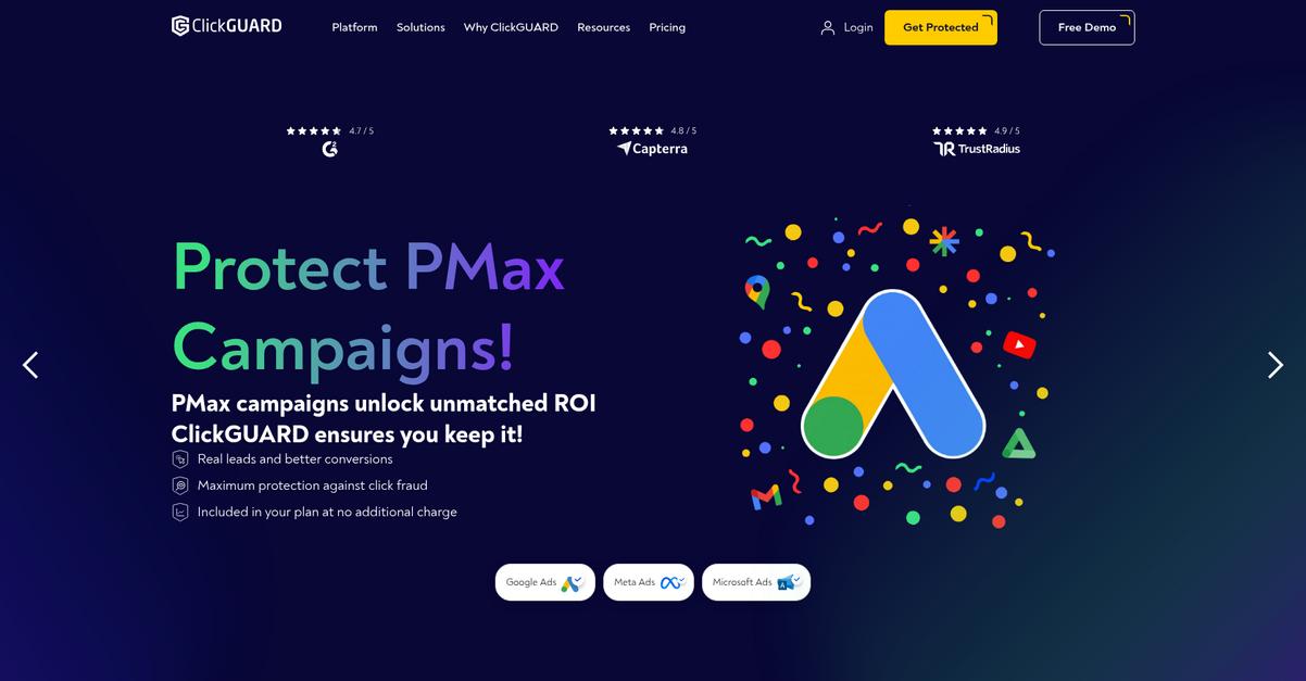 Click Guard Homepage