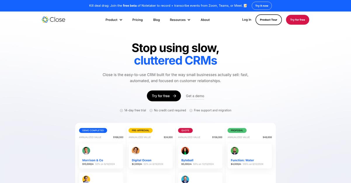 Close Homepage