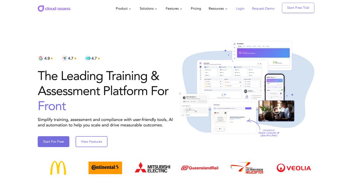 Cloud Assess Homepage