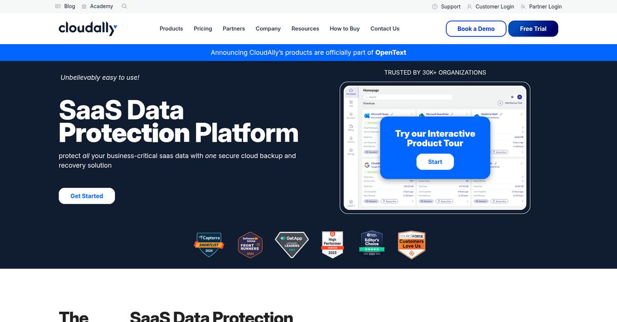 Cloud Ally Homepage