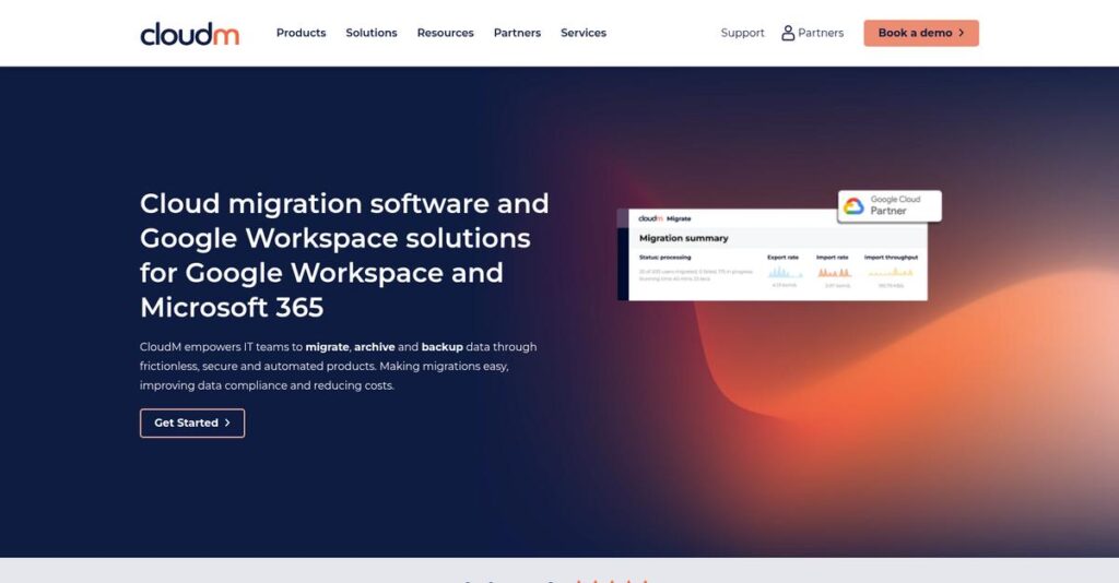 CloudM Homepage