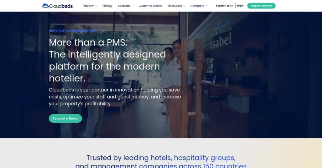 Cloudbeds Homepage